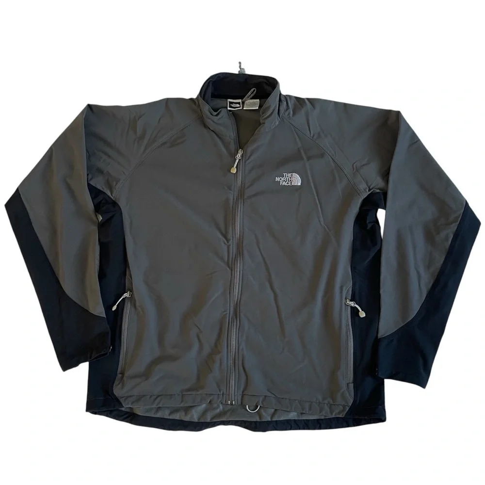 The North Face Mens Apex Soft Shell Jacket Size XL Dark Gray